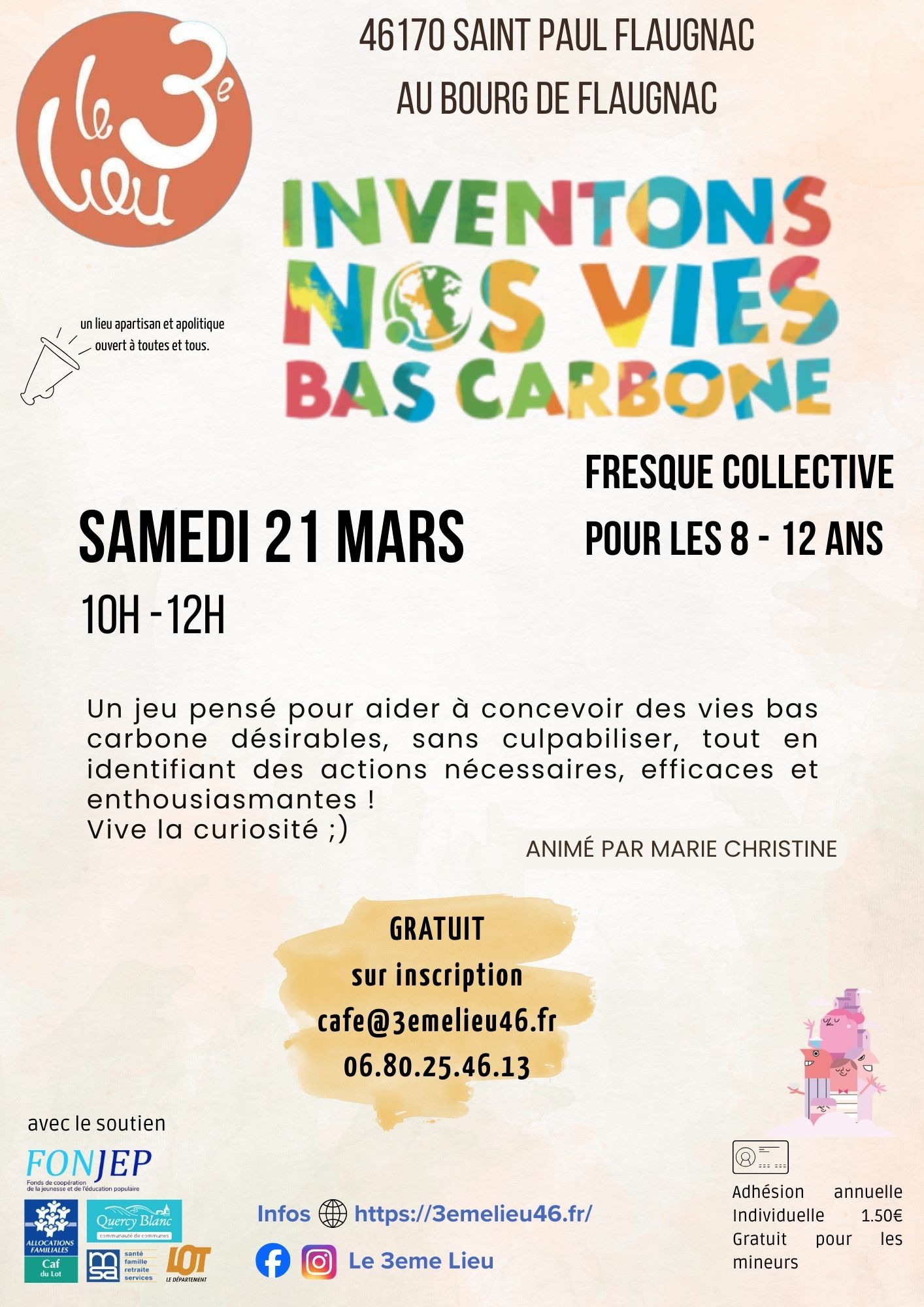 21 mars fresque 8-12 ans